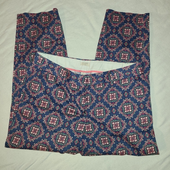Cute J Crew Ankle Length Pants Sz 8 - Picture 2 of 5